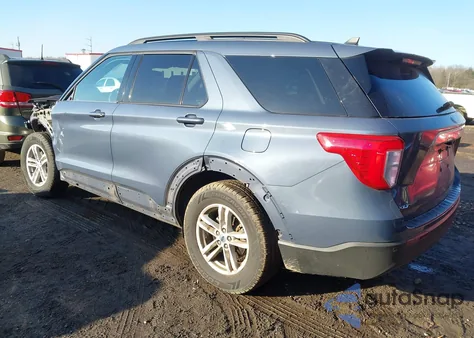 2021 Ford Explorer Xlt из США, поврежденный, VIN 1FMSK8DH4MGA68683